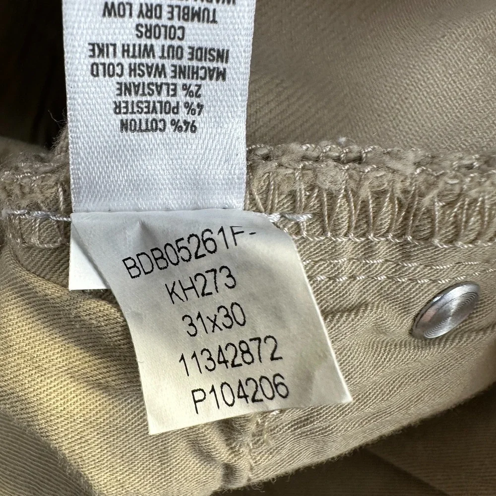 Bonobos Slim Fit Stretch Jeans‎ Khaki Men's 31x30
